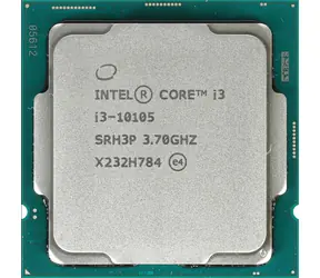 Intel Core i3-10105 @ 3.7GHz - TRAY / TB 4.4GHz / 4C8T / 6MB / UHD 630 / LGA 1200 / Comet Lake / 65W