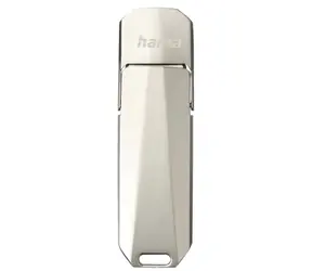Hama USB Uni-C Deluxe 128 GB stříbrná / Flash disk / USB-C 3.1 / čtení: až 70 MBs