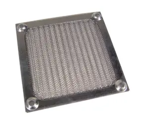 Kolink Hliníkový prachový filtr ventilátoru 120mm stříbrná 