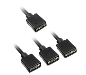 Kolink Rozbočovač ARGB 1-3 - 30cm čermá