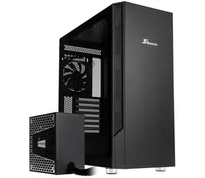 Seasonic Arch Q503 Midi Tower + CONNECT DGC-650 Gold černá / ATX / 1xUSB-A + 1xUSB-C / 650W / průhledná bočnice