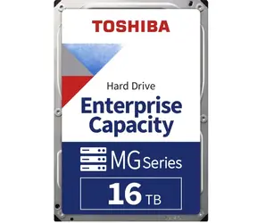 Toshiba Enterprise Capacity MG09 16TB 512e / HDD / 3.5" / SATA 6Gbits / 512MB cache / 7 200 rpm / Interní / 5y