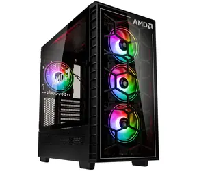 Kolink Observatory Y AMD SE ARGB černá / E-ATX / 2x USB-A 3.1 / USB-A 2.0 / USB-C 3.1 / 3x 120mm / 1x 140mm / bez zdroje