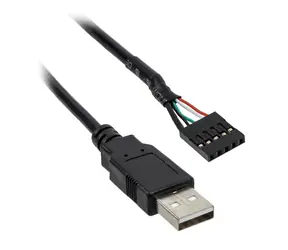 Aqua Computer USB cable A-plug to 5 pin female connector length 200 cm