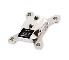 Aqua Computer cuplex kryos NEXT VARIO with VISION 1700 nickel/nickel