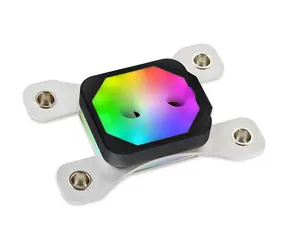 Aqua Computer cuplex kryos NEXT RGBpx black AM5/AM4 acetal/.925 silver