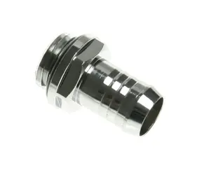 BitsPower Přímá přípojka G1/4 palce AG na 10mm ID stříbrná