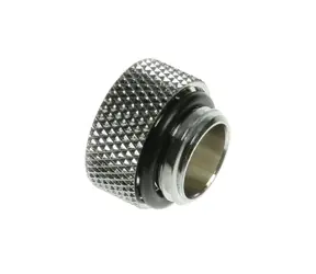 BitsPower Adaptér G1/4 palce samec na G1/4 palce samice stříbrná