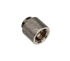 BitsPower Adaptér G1/4 palce samec na G1/4 palce samice - 15 mm černá