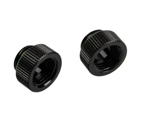 BitsPower Adaptér Touchaqua přímý G1/4" samec na G1/4" samici černá / 2ks