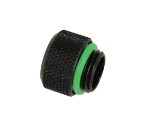 BitsPower Adaptér pro připojení více článků přímý G1/4" AG na 12mm AD hardtube černá