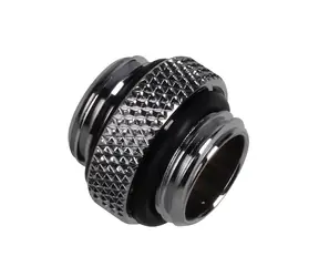 BitsPower Adaptér přímý G1/4" AG na G1/4" AG stříbrná