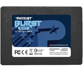 Patriot Burst Elite 1.92TB černá / SSD / 2.5" / R: 450MBs / W: 320MBs / SATA III   