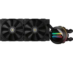 Cougar Poseidon GT 240 černá / Komplet vodního chlazení / 2x 120mm / 600-2000 RPM / 34.5 dBA