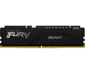 Kingston Fury Beast RGB 16GB (1x 16GB) DDR5 6000MHz / CL30 / DIMM / 1.35V / On-Die ECC / EXPO / XMP