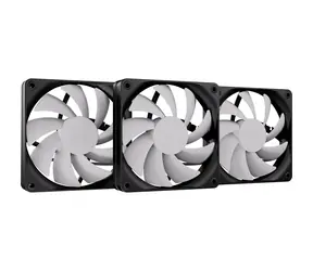 Hyte Flow FA12 3ks šedá / 120mm / 28 dB @ 1500 RPM / Fluid Dynamic Bearing / 72 CFM / 3-pin