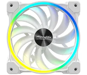 Alpenföhn 120mm Wing Boost 3 ARGB bílá / 120mm / 36.8 dB @ 2200 RPM / 77.92 CFM / 3-pin + 4-pin / doprodej
