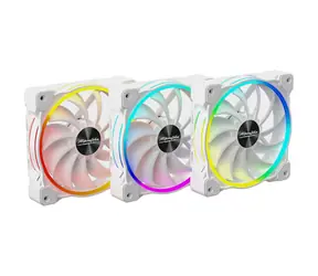 Alpenföhn 120mm Wing Boost 3 ARGB 3ks bílá / 120mm / 36.8 dB @ 2200 RPM / 77.92 CFM / 3-pin + 4-pin