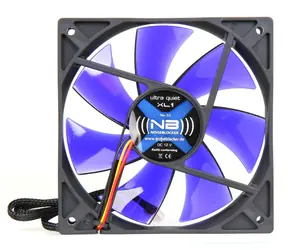 Noiseblocker BlackSilent Fan XL1 modrá / 120mm / 13 dB @ 1000 RPM / 40.61 CFM / 3-pin