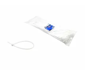 GEKO Stahovací pásky bílé s UV filtrem 100x2.5mm 100ks