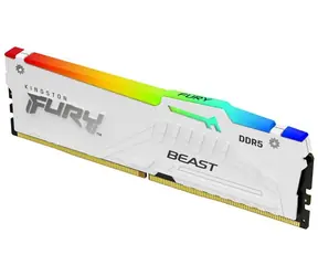 Kingston Fury Beast White RGB 16GB (1x 16GB) DDR5 6800MHz / CL34 / DIMM / EXPO / 1.4V 