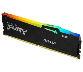 Kingston Fury Beast Black RGB 32GB (1x 32GB) DDR5 6000MHz / CL30 / DIMM / EXPO / 1.35V
