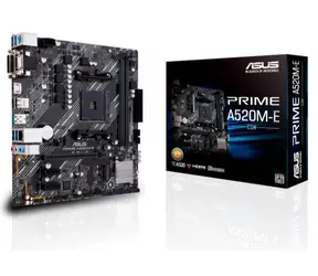 ASUS PRIME A520M-E/CSM / A520 / 2x DDR4 / PCIEx16 / 1GLAN / mATX