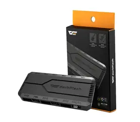 darkFlash RC2 černá / PWM & RGB Hub pro ventilátory