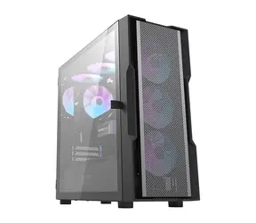 darkFlash DK431 Mesh černá / E-ATX / 4x 120 mm / 3x USB-A / průhledná bočnice / bez zdroje 