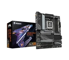 Rozbaleno - GIGABYTE X670 AORUS ELITE AX / AMD X670 / DDR5 / SATA III RAID / USB / GLAN / M.2 / sc.AM5 / ATX / rozbaleno