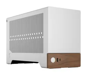 Fractal Design Terra stříbrná / Mini-ITX / 1x USB-A 3.2 / 1x USB-C 3.2 / bez zdroje 