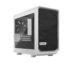 Fractal Design Meshify 2 Nano TG Clear Tint bílá / Mini-ITX / 2x USB-A 3.2 / 1x USB-C 3.2 / bez zdroje / průhledná bočni