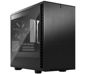 Fractal Design Define 7 Nano TG Light Tint černá / Mini-ITX / 2xUSB-A2.0 / 2xUSB-A 3.2 / 1xUSB-C 3.2 / průhledná bočnice