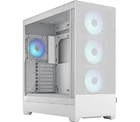 Fractal Design Pop XL Air RGB TG Clear Tint bílá / E-ATX / 2x USB-A 3.2 / bez zfroje / průhledná bočnice / prachové filt
