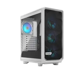 Fractal Design Meshify 2 Compact RGB TG Clear Tint bílá / ATX / 2x USB-A 3.2 / 1x USB-C 3.2 / bez zdroje / prach filtry