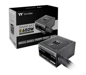 THERMALTAKE Smart BX3 650W černá / ATX 3.1 / 650W / 120mm ventilátor / 80PLUS Bronze 
