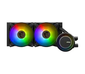 MSI MAG Core Liquid E240 černá / 2x 120mm / 20 dB @ 3000 RPM / 75 CFM / AMD + Intel