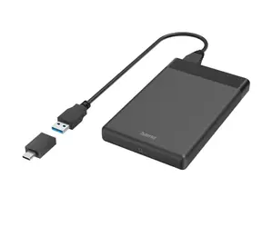 Hama 200760 černá / Externí box pro 2.5" HDD/SSD / SATA / USB 3.2