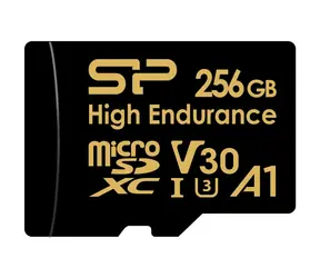 Silicon Power micro SDXC 256GB + adaptér / Class 10 / UHS-I U3 / V30