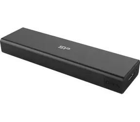 Silicon Power PD60 černá / Externí box pro M.2 PCIe NVMe SSD / M.2 SATA SSD / USB-C 3.2