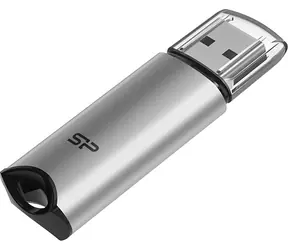 Silicon Power Marvel M02 128GB stříbrná / USB 3.2