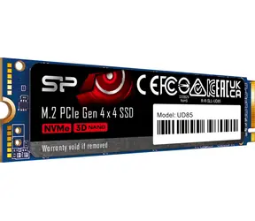 Silicon Power M.2 2280 UD85 500GB / Interní SSD / PCle Gen 4x4 / čtení: 3600MBs / zápis: 2800MBs