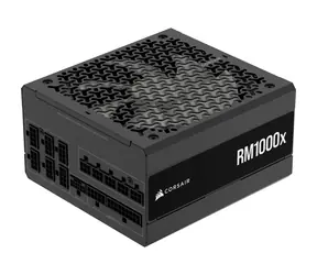 Corsair RM1000x (ATX 3.1) černá / 1000W / 80PLUS Gold / Plně modulární / 140 mm / Aktivní PFC