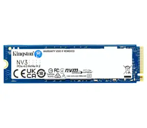 Kingston NV3 SSD 4 TB / M.2 2280 / PCIe 4.0 / NVMe / R:6000MBps / W:5000MBps