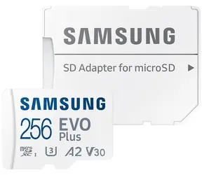 SAMSUNG EVO Plus 256GB + adaptér / micro SDXC / UHS-I U3 / Class 10 