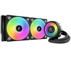 ARCTIC Liquid Freezer III - 280 A-RGB černá / 2x 140mm / 22.5 dB @ 1900 RPM / 69.9 CFM / AMD + Intel