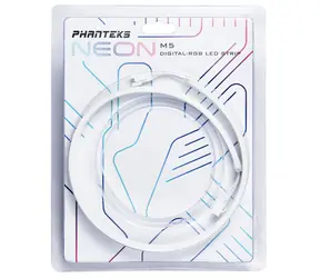 PHANTEKS Neon Digital RGB LED strip bílá / 55 cm