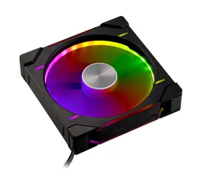 PHANTEKS D30 PWM Regular Airflow D-RGB černá / 140mm / Hydrodynamic Bearing / 1800 RPM / 71.9 CFM / 4-Pin + 3-Pin