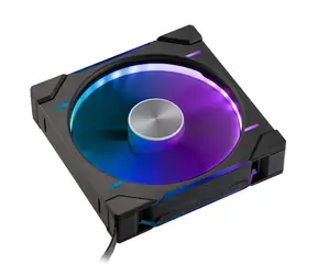 PHANTEKS D30 PWM Reverse Airflow D-RGB černá / 140mm / Hydrodynamic Bearing / 1800 RPM / 71.7 CFM / 4-Pin + 3-Pin