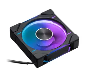 PHANTEKS D30 PWM Reverse Airflow D-RGB černá / 120mm / Hydrodynamic Bearing / 2000 RPM / 64.3 CFM / 4-Pin + 3-Pin